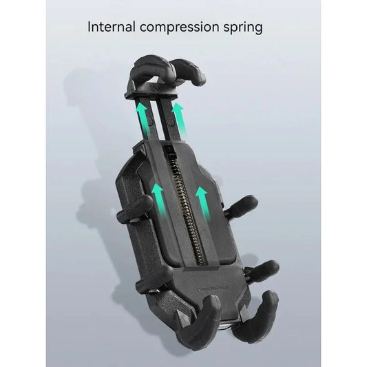 Soporte Premium para Móvil Antivibración y Rotación para Navegación Segura