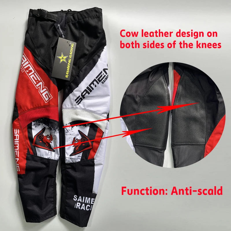 Motocross Jersey and Pants children's clothing big boy girl kid Motorcycle racing suit gear set racing suit Youth motorcycle mx