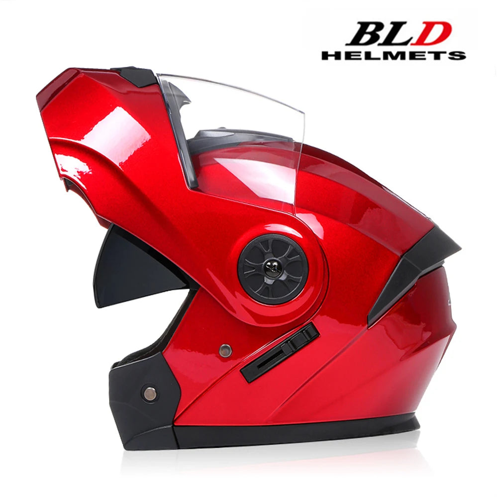 Personalised Full Face Casco Flip Up Motocross Racing Motorcycle Helmet Safety Downhill Modular Men Women Moto DOT Approved ECE