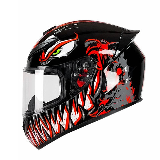 DOT Certification Safety Motorcycle Helmet Full Face For Racing Motocross Motorbike Riding Moto Helmets Soft Comfort Lining