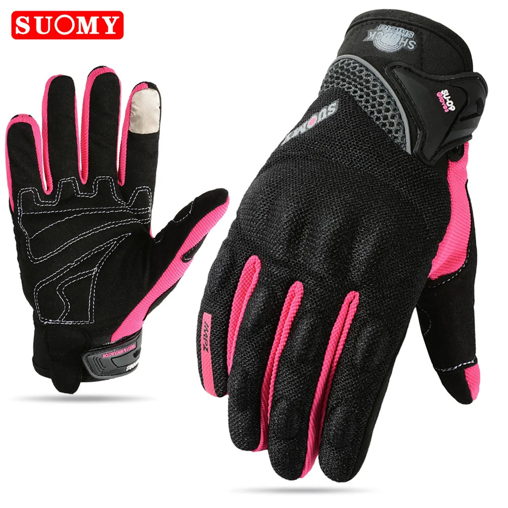 Guantes de Moto  Táctil para Verano (Unisex)