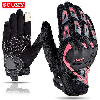 Guantes de Moto  Táctil para Verano (Unisex)