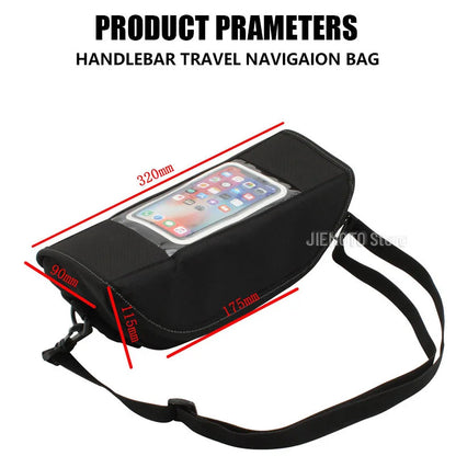 Bolsa de manillar impermeable