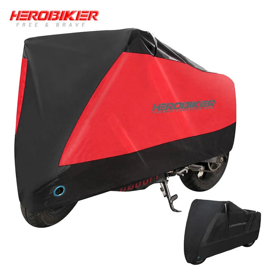 Funda para Moto HEROBIKER – Protección Total contra Lluvia, Polvo y Sol (Todo el Año)