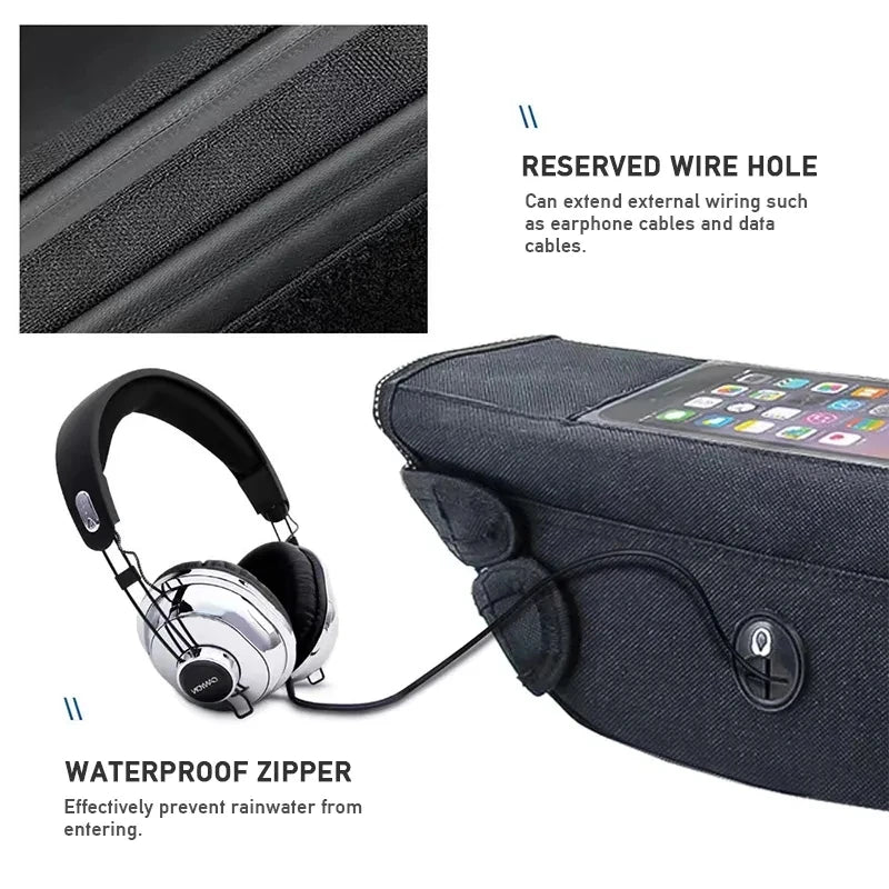 Bolsa de manillar impermeable