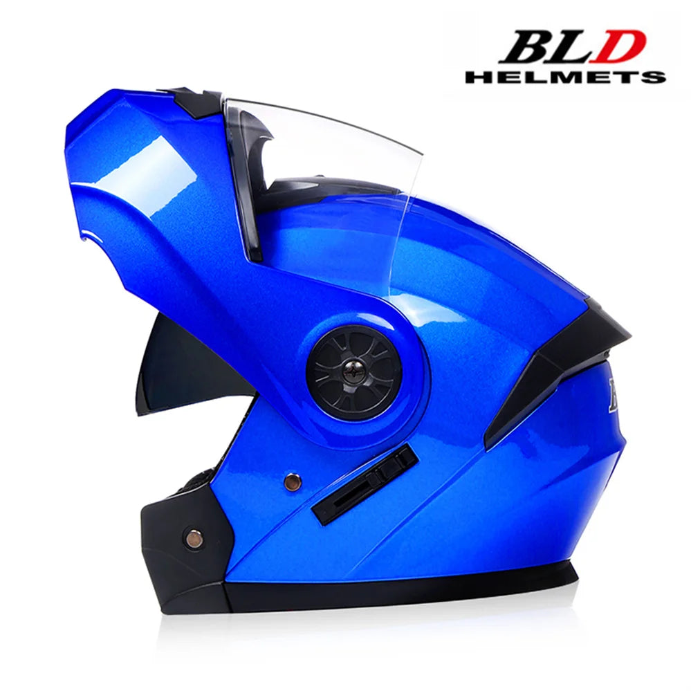 Personalised Full Face Casco Flip Up Motocross Racing Motorcycle Helmet Safety Downhill Modular Men Women Moto DOT Approved ECE