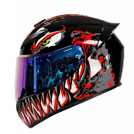 DOT Certification Safety Motorcycle Helmet Full Face For Racing Motocross Motorbike Riding Moto Helmets Soft Comfort Lining