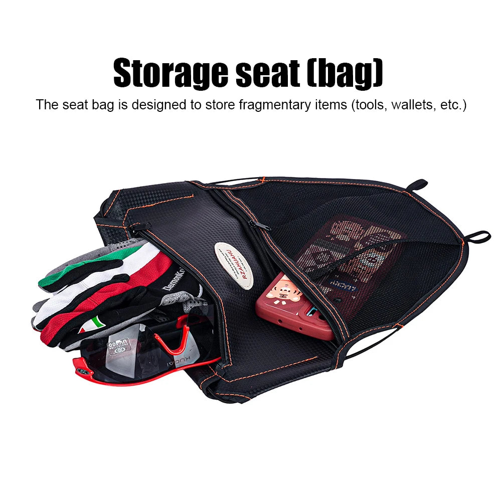 Motorcycle Scooter Seat Bag Tool Storage Motorcycle Seat For Sym Cruisym 300 Makeup Bag Triumph Tiger 800 Honda Force 350